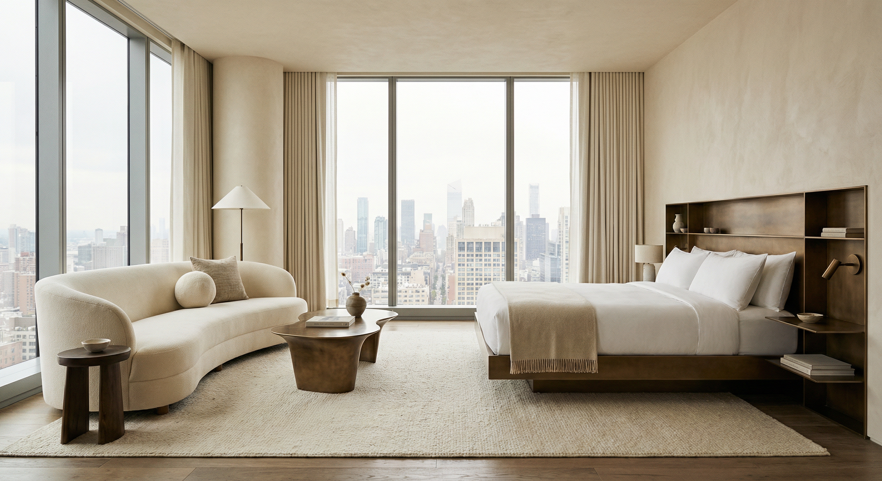 Ultra-luxury hotel suite